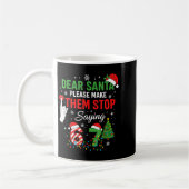 Dear Santa 67 Funny Christmas Six Seven Meme Men W Kaffeetasse (Links)