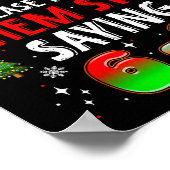 Dear Santa 67 Funny Christmas Stop Saying Six Seve Poster (Ecke)