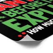 Dear Santa Before I Explain How Much Do You Know X Poster (Ecke)