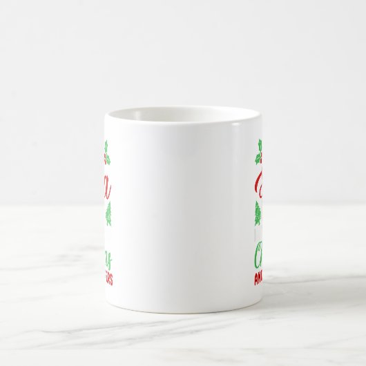 Dear Santa Believe In Srit Of Xmas And Ugly Sweate Kaffeetasse (Mittel)