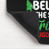 Dear Santa Believe In Srit Of Xmas And Ugly Sweate Mousepad (Ecke)