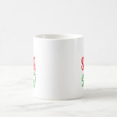 Dear Santa Believe In Srit Of Xmas And Ves! Christ Kaffeetasse (Mittel)