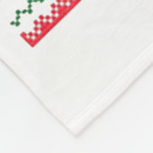 Dear Santa Can I Work From Home Funny Ugly Christm Fleecedecke (Ecke)