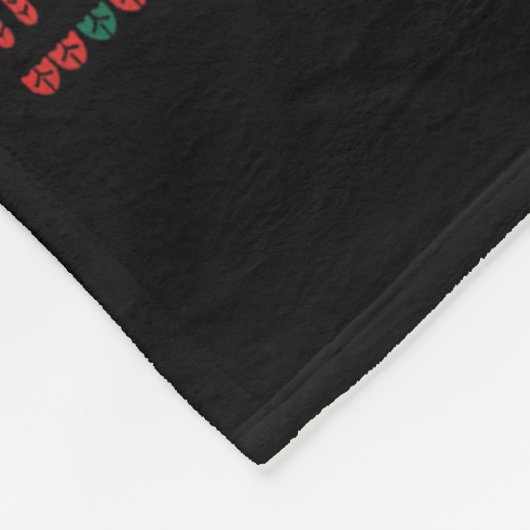 Dear Santa Can I Work From Home Ugly Christmas Swe Fleecedecke (Ecke)