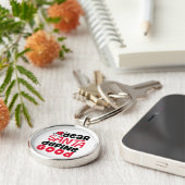 Dear Santa Define Good Christmas Schlüsselanhänger (Seite)