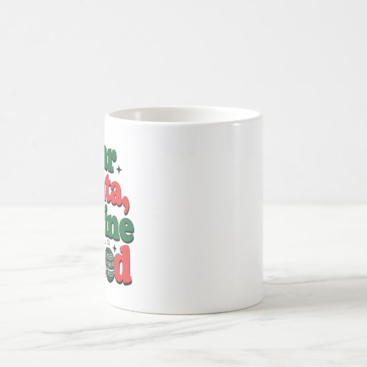 "Dear Santa, Define Good" Funny Christmas Mug Kaffeetasse (Mittel)