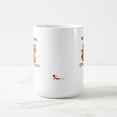 Dear Santa, Define ‘Naughty’ Funny Pet Lovers Kaffeetasse (Mittel)