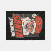 Dear Santa Define Naughty New Year Quote  Fleecedecke (Vorderseite (Horizontal))