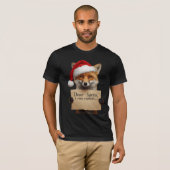 . Dear Santa Dog T-Shirt (Vorne ganz)