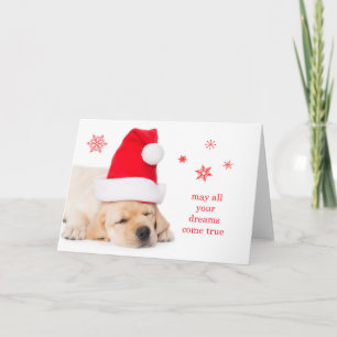 Dear Santa Dreams Feiertagskarte