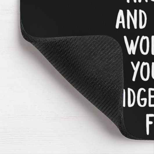 Dear Santa Funny Inappropriate Christmas  Mousepad (Ecke)