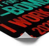 Dear Santa Human Resources Funny Hr Christmas 2023 Poster (Ecke)