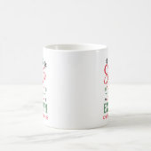 Dear Santa I can Explain Funny Christmas Kaffeetasse (Mittel)