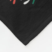 Dear Santa I Can Explain Funny Christmas Pjs Tree Fleecedecke (Ecke)