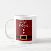 Dear Santa I Can Explain Santa Suit Christmas Kaffeetasse (Links)