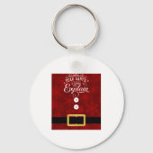 Dear Santa I Can Explain Santa Suit Christmas Schlüsselanhänger (Vorderseite)