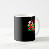 Dear Santa I Can Explain Shirt Christmas Quote Kaffeetasse (VorderseiteRechts)