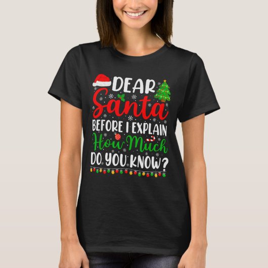 Dear Santa I Can Explain Shirt Kids Boys Funny Chr (Vorderseite)