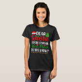 Dear Santa I Can Explain Shirt Kids Boys Funny Chr (Vorne ganz)