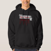 Dear Santa I Really Tried Christmas Humor Quote Hoodie (Vorderseite)