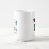 Dear Santa I'm A Teenager Naughty is the New Nice Kaffeetasse (Mittel)