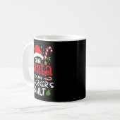 Dear Santa It’s My Coworker’s Fault Funny Saying C Kaffeetasse (Vorderseite Links)