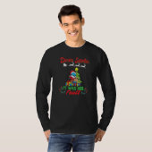 Dear Santa It Was Her Fault Siblings Matching Xmas T-Shirt (Vorne ganz)