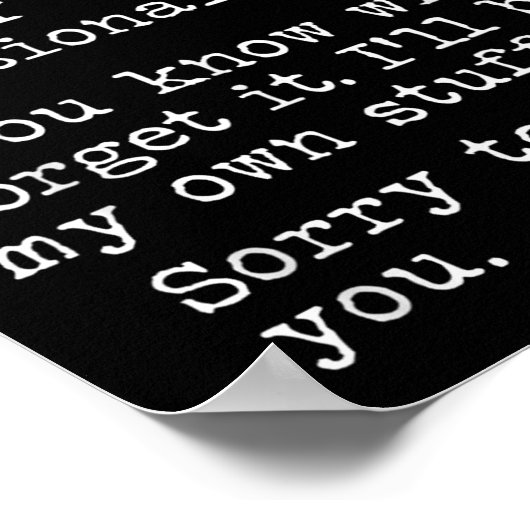 Dear Santa I've Been Good All Year Most Of The Tim Poster (Ecke)