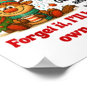 Dear Santa I've Been Good This Year Well Most Of T Poster (Ecke)