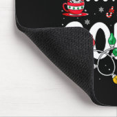 Dear Santa Just Bring Coffee Christmas Coffee Love Mousepad (Ecke)