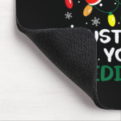 Dear Santa Just Leave Your Credit Card Christmas Mousepad (Ecke)