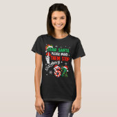 Dear Santa Make Them Stop Saying 67 Christmas Six T-Shirt (Vorne ganz)