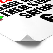 Dear Santa Make Them Stop Saying 67 Kids Parents H Poster (Ecke)