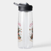 Dear Santa, More Books Please  Trinkflasche (Rechts)