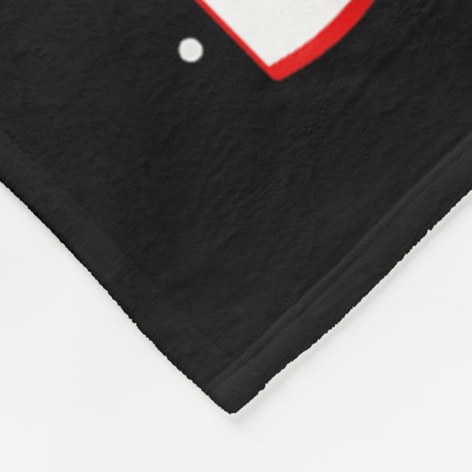 Dear Santa My Dog Did It Funny Christmas Dog Lover Fleecedecke (Ecke)