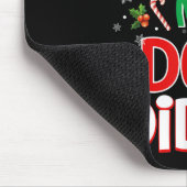 Dear Santa My Dog Did It Funny Christmas Dog Lover Mousepad (Ecke)