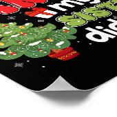 Dear Santa My Sister Did It Christmas Family Broth Poster (Ecke)