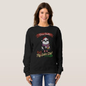 Dear Santa My Sister Did It Siblings Christmas Pre Sweatshirt (Vorne ganz)