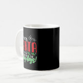 Dear Santa Naughty But Nice To All The Snowy Days! Kaffeetasse (Vorderseite Links)
