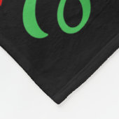 Dear Santa Naughty But Rocking Ugly Christmas Swea Fleecedecke (Ecke)