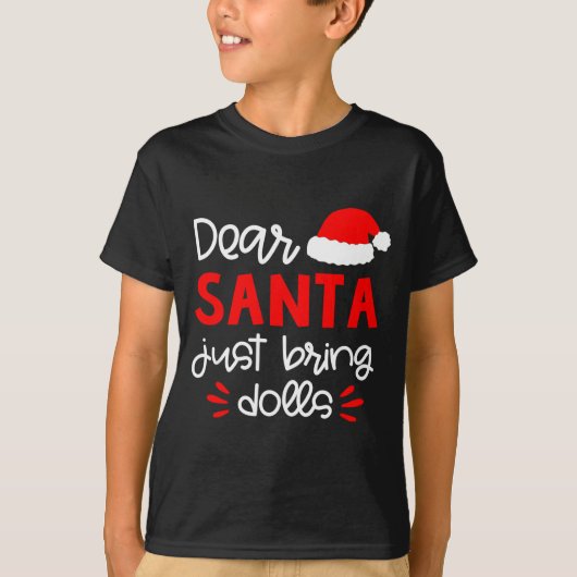 Dear Santa Shirt Funny Matching Family Christmas P (Vorderseite)