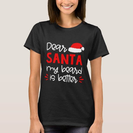 Dear Santa Shirt Funny Matching Family Christmas P (Vorderseite)