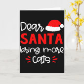 Dear Santa Shirt Funny Matching Family Christmas P Karte (Gelbe Blume)