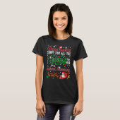 Dear Santa Sorry For All The F Bombs School Secret T-Shirt (Vorne ganz)