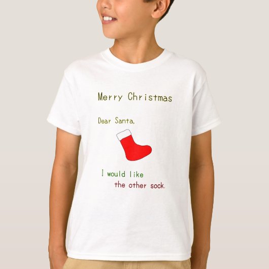 Dear Santa T-Shirt (Vorderseite)