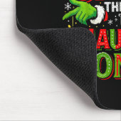 Dear Santa They Are The Naughty Ones Christmas Mousepad (Ecke)