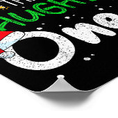 Dear Santa They Are The Naughty Ones Funny Christm Poster (Ecke)