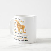 Dear Son-in-Law I Gave You My Gorgeous Daughter Kaffeetasse (Vorderseite Links)