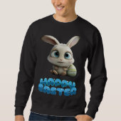dear sweet happy Easter bunny Sweatshirt (Vorderseite)