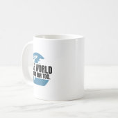 Dear World We Hate Him Too Kaffeetasse (Vorderseite Links)